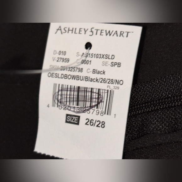 Ashley Stewart Oversize Scuba Bow Embellished Women 26/28 Bodycon Dress NEW - Picture 7 of 11